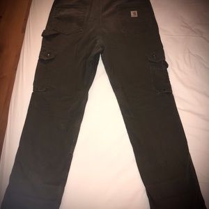 Carhartt Cargo Pants 36x32 Relaxed Fit Brown